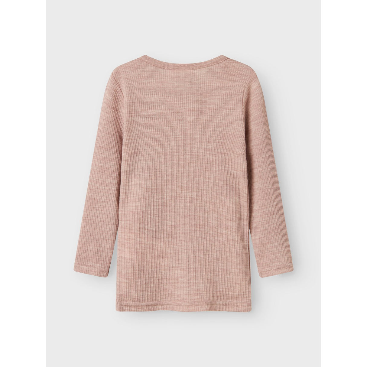 Name It Shadow Gray Nmnwax Uld Rib Ls Top Noos