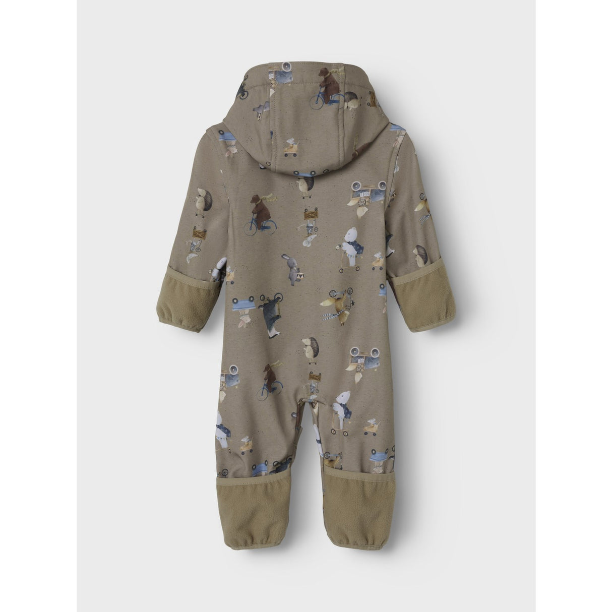 Name It Silver Mink Go Nbnalfa08 Softshell Dragt Aop Fo