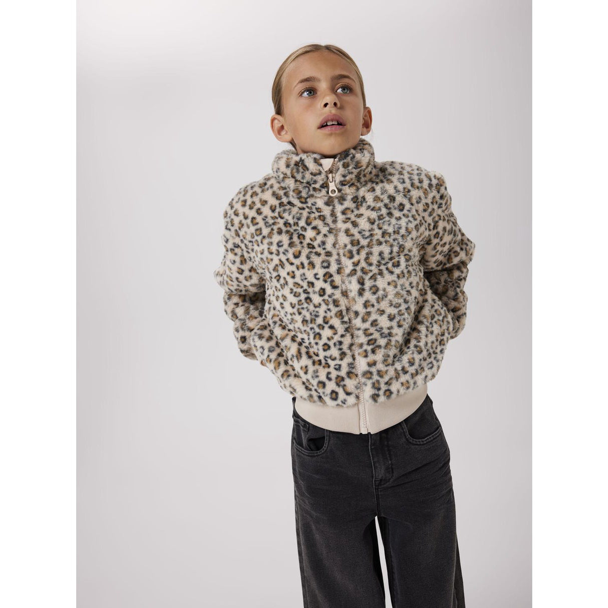 Name It Oxford Tan Leo Nkfmila Jakke Pb