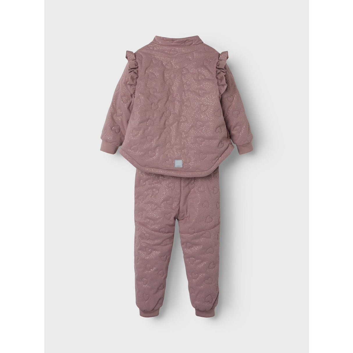 Name It Woodrose Nmfmoon Quilt Sæt Glitter Fo