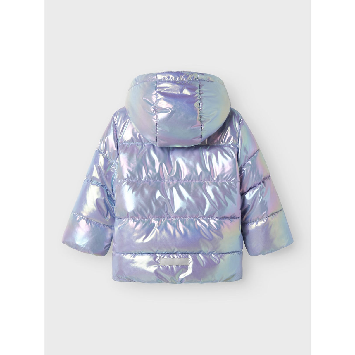 Name It Pastel Lilac Nmfmolina Puffer Jakke Shiny