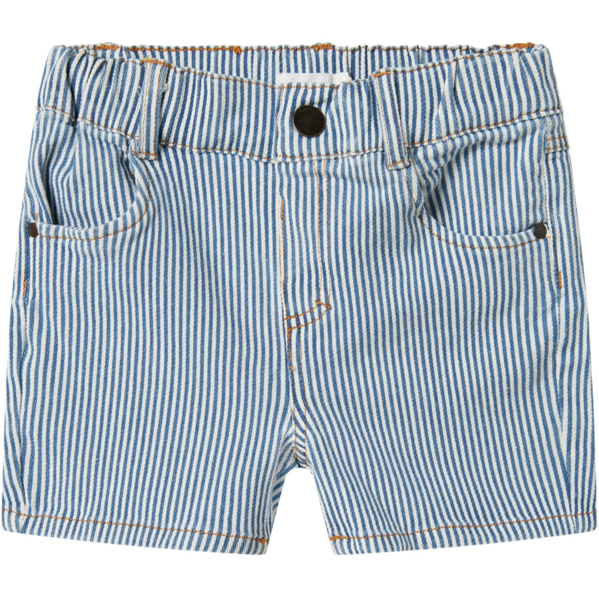 Lil'Atelier Zen Blue Stripes Nmmhalfdan Loose Shorts 4001-Hs Lil