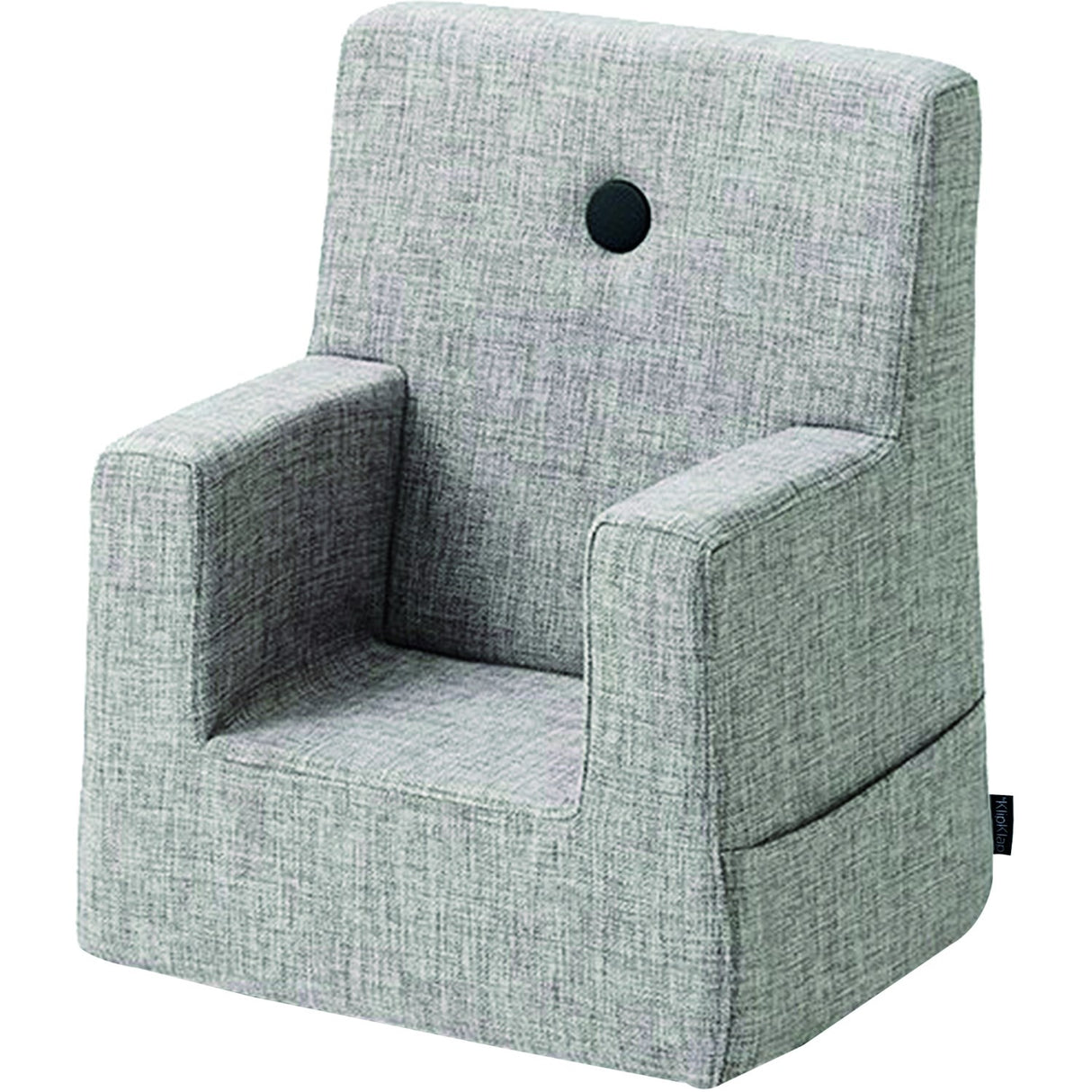 by KlipKlap Stol Multi Grey With Grey KK Kids Stol