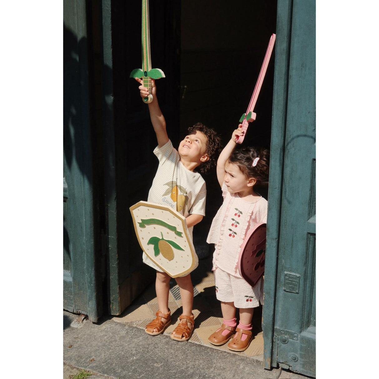 Konges Sløjd Tea Stripe Famo Sæt GOTS