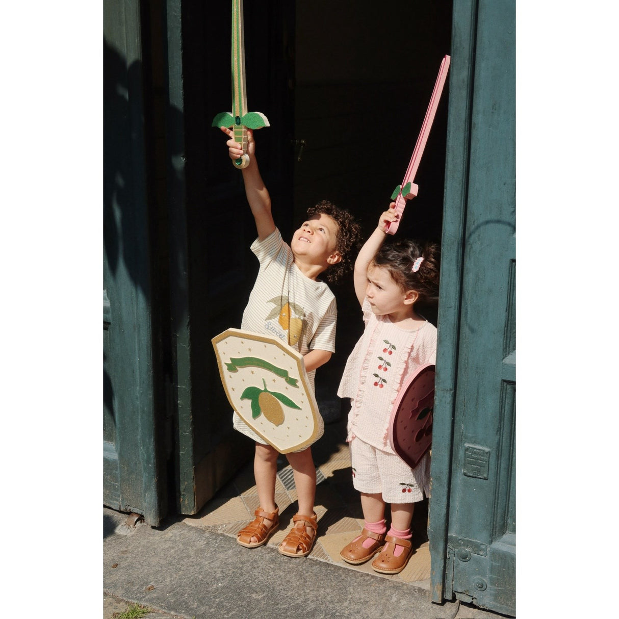 Konges Sløjd Tea Stripe Famo Sæt GOTS