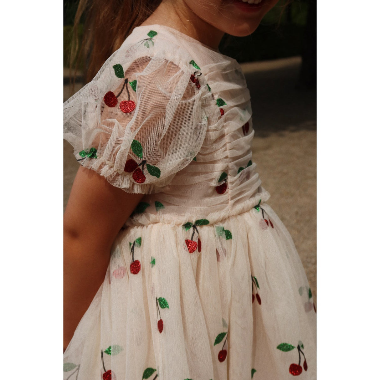 Konges Sløjd Ma Grande Cerise Glitter Tullie Kjole