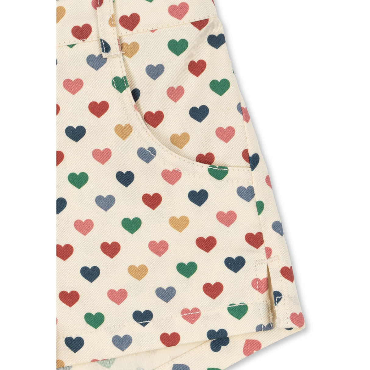 Konges Sløjd Coeur Coloré Frankie Mini Shorts GOTS