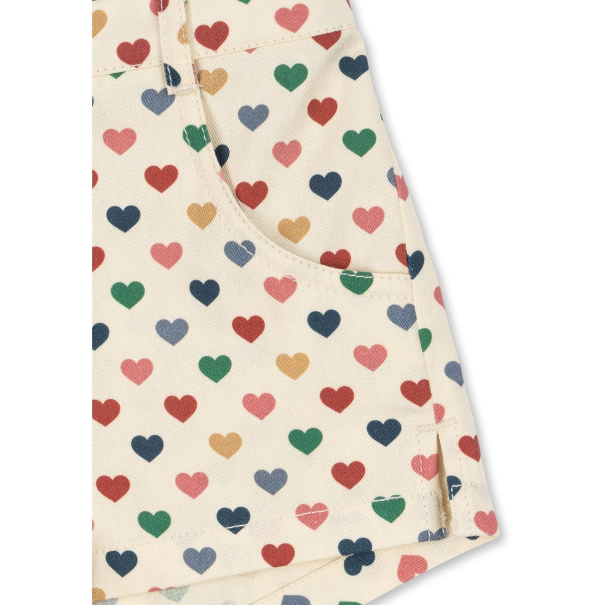 Konges Sløjd Coeur Coloré Frankie Mini Shorts GOTS