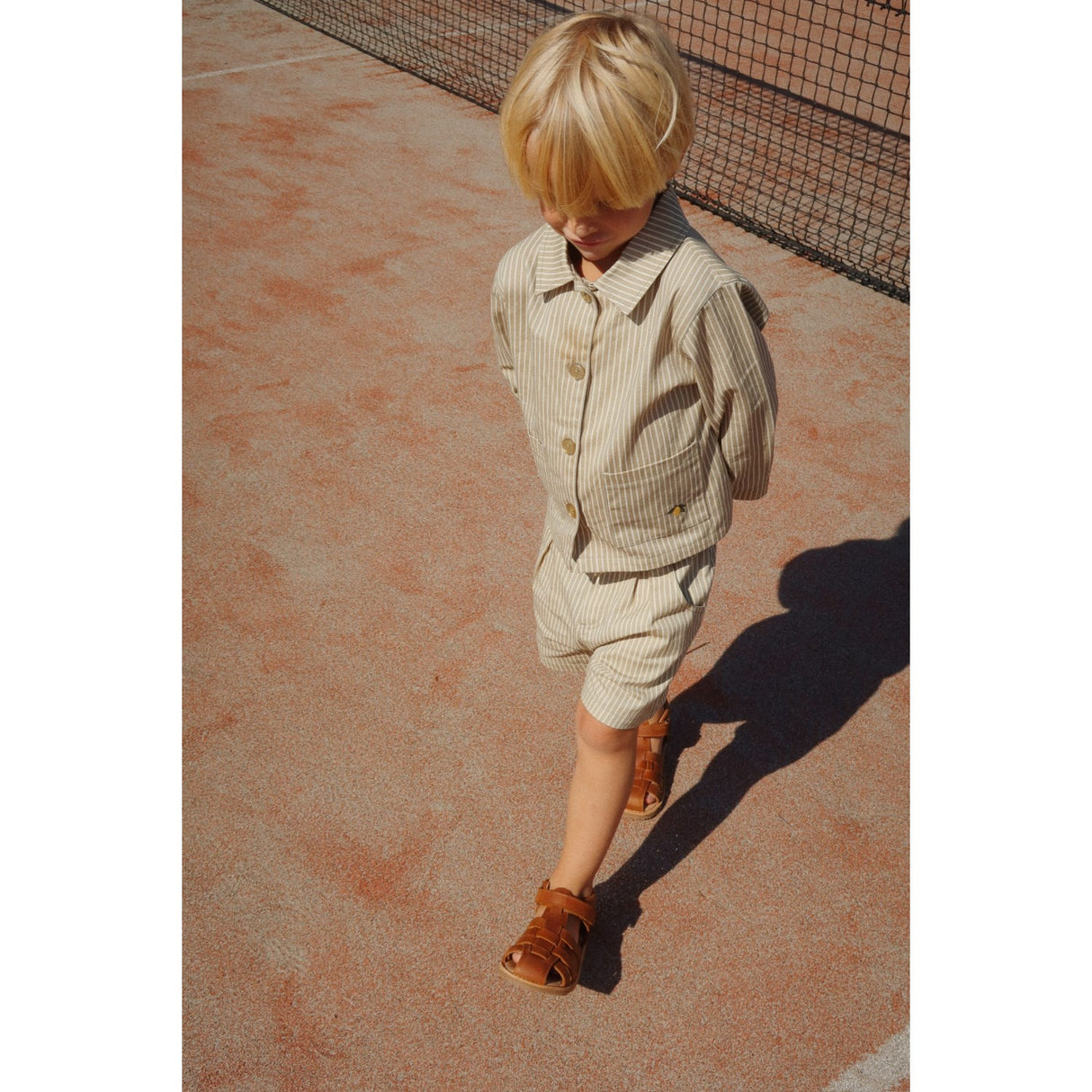 Konges Sløjd Tea Stripe Frankie Shorts GOTS