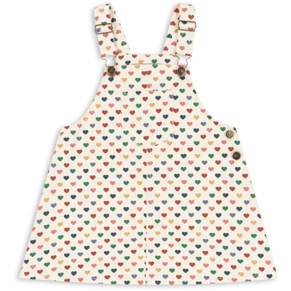 Konges Sløjd Coeur Coloré Frankie Overall Kjole GOTS