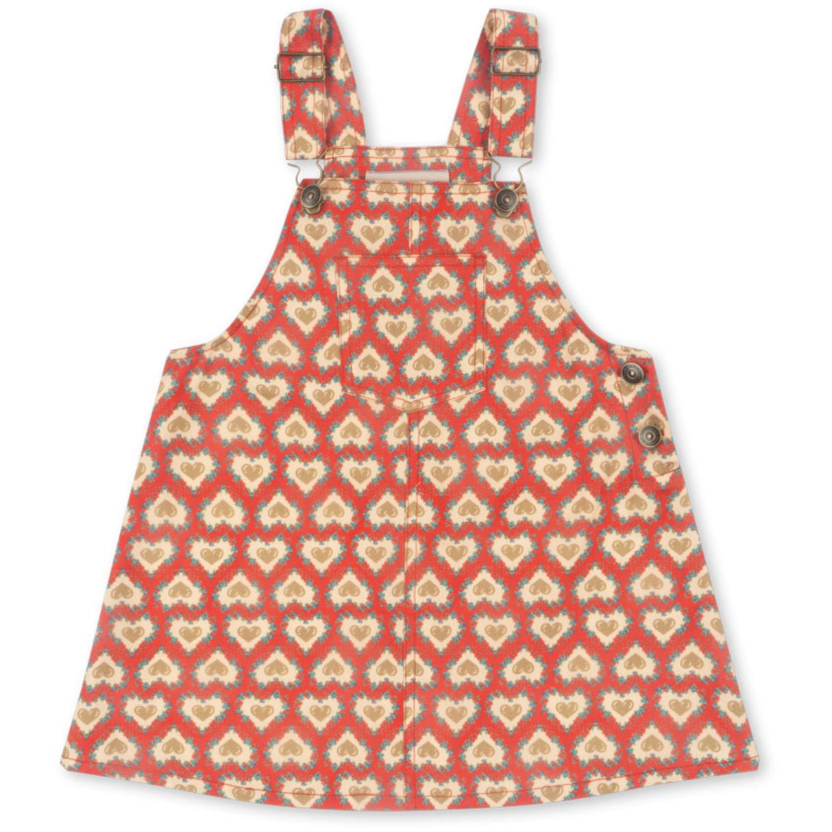 Konges Sløjd Felice Frankie Overall Kjole GOTS