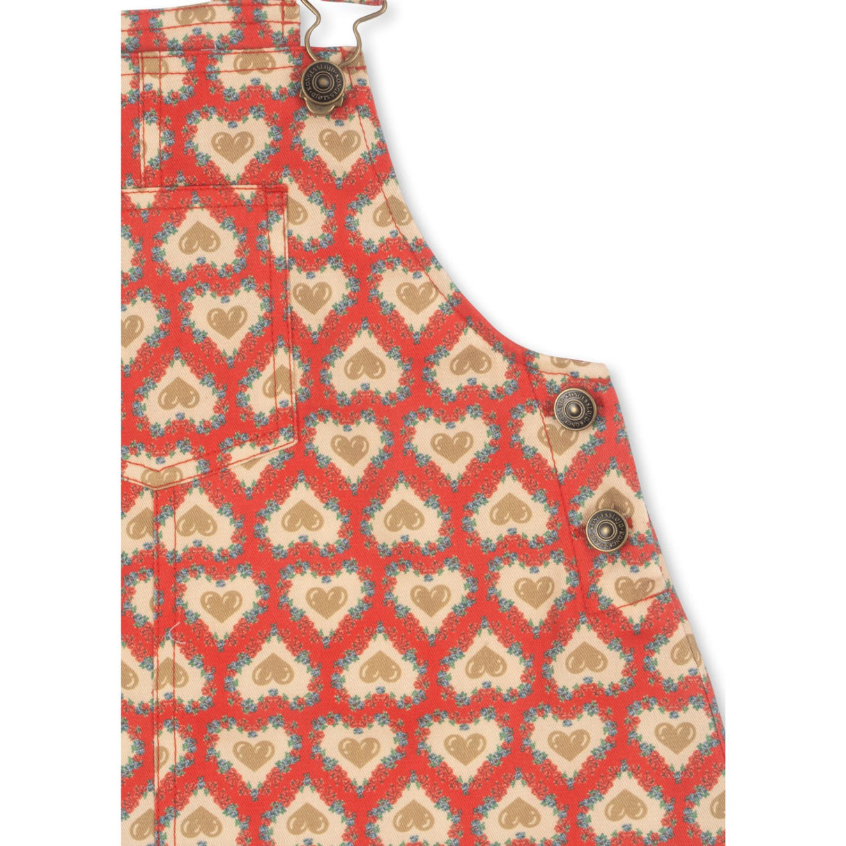 Konges Sløjd Felice Frankie Overall Kjole GOTS