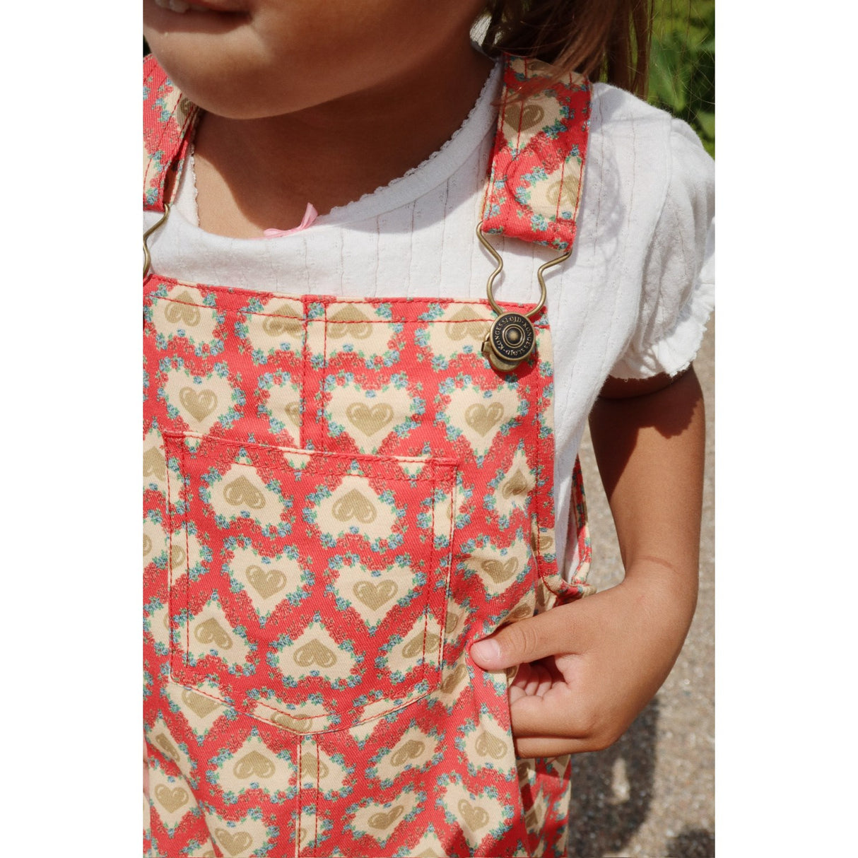 Konges Sløjd Felice Frankie Overall Kjole GOTS