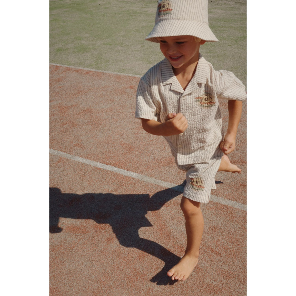 Konges Sløjd Stripe Bluie Elliot Shorts GOTS