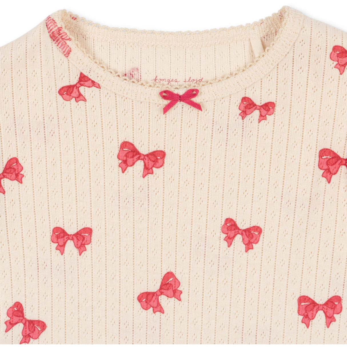 Konges Sløjd Rosia Sløjfe Minnie Tee GOTS