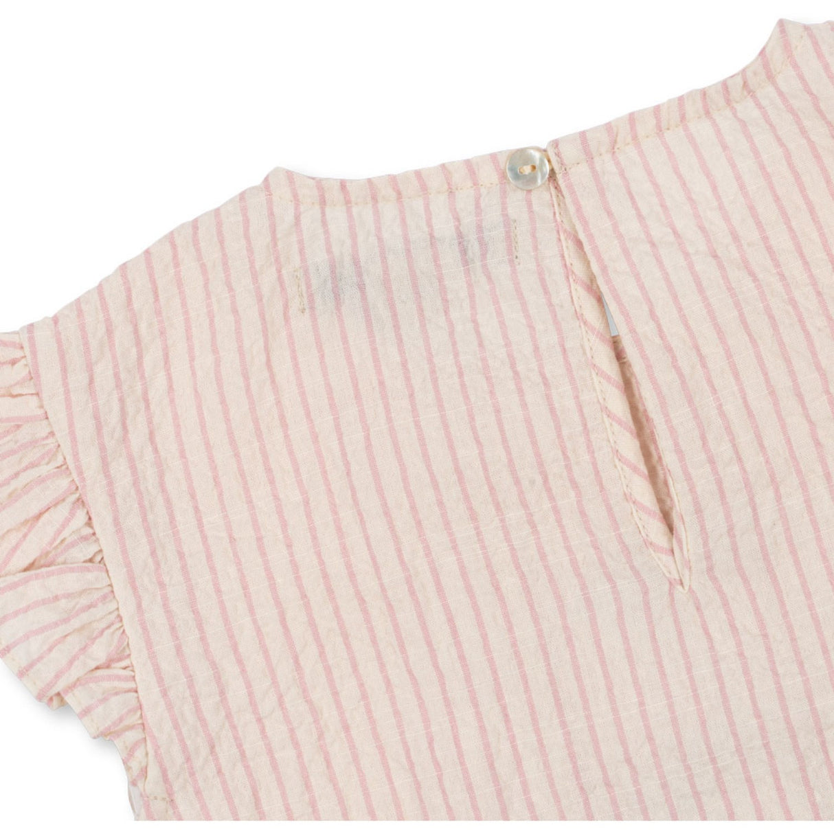 Konges Sløjd Peony Stripe Ellie Flæse Top GOTS