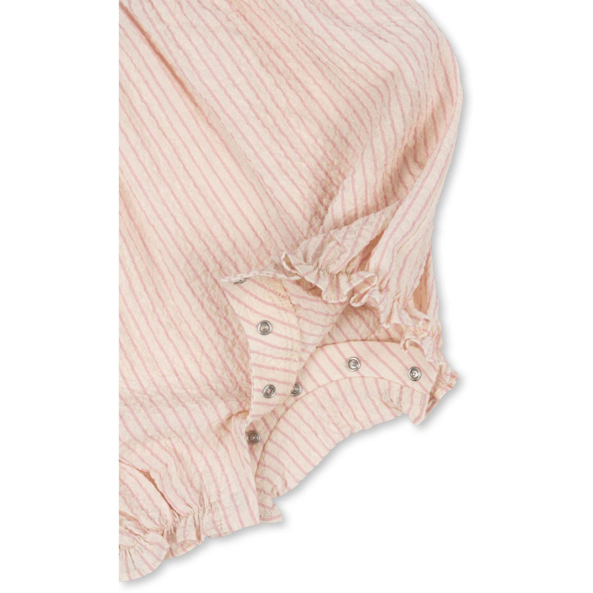 Konges Sløjd Peony Stripe Ellie Flæse Romper GOTS