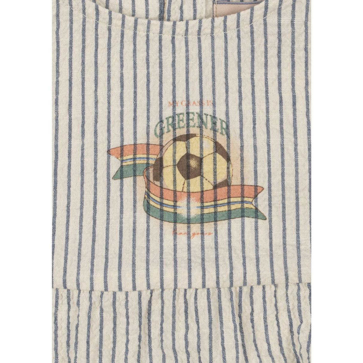Konges Sløjd Stripe Bluie Elliot Romper GOTS