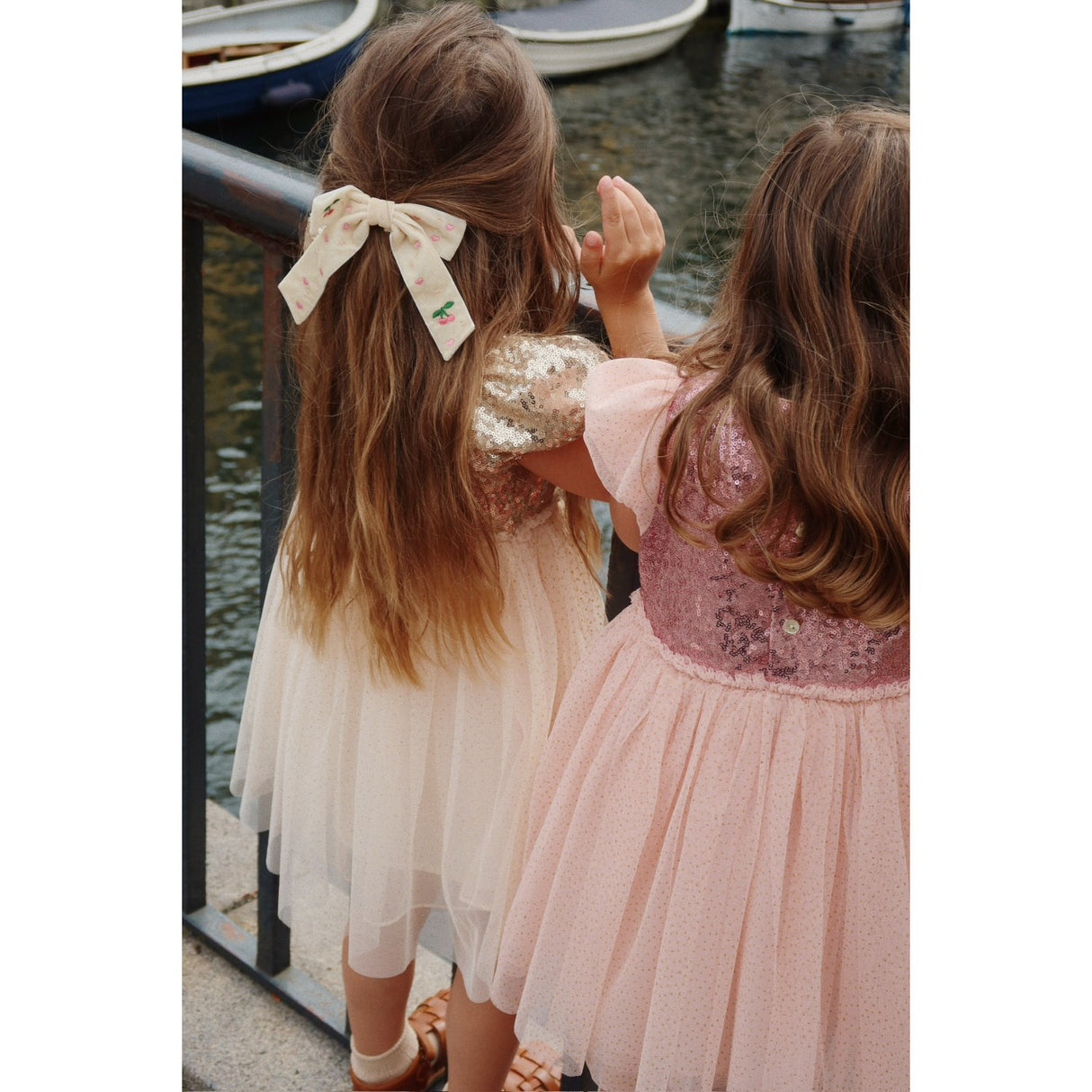 Konges Sløjd Gold Blush Starla Puff Sleeve Kjole