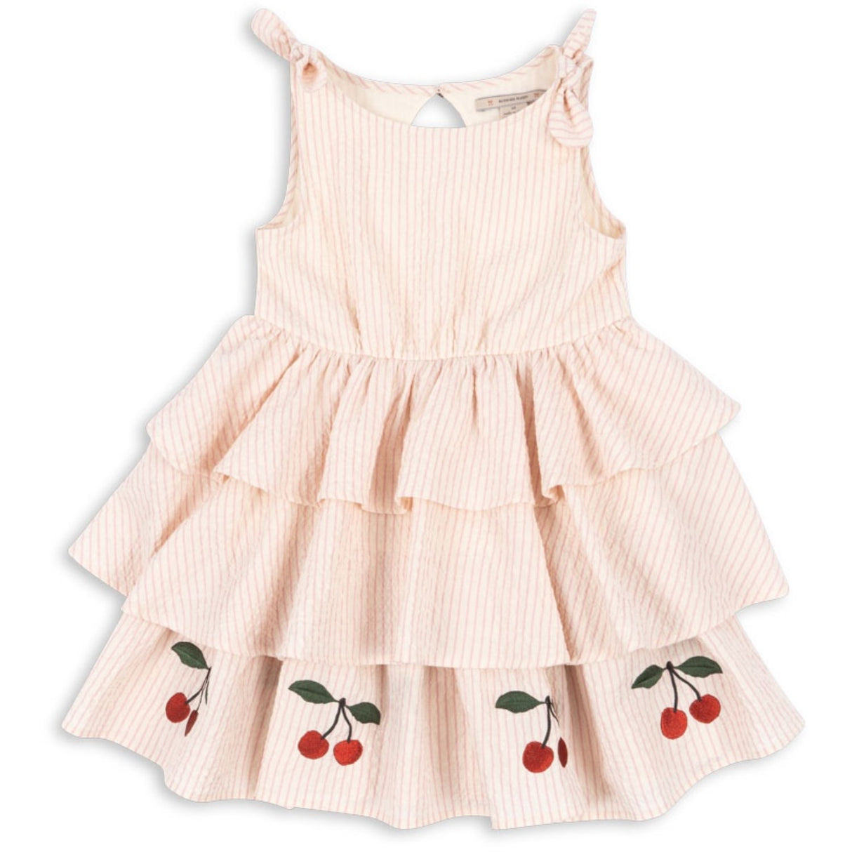 Konges Sløjd Peony Stripe Ellie Kjole GOTS