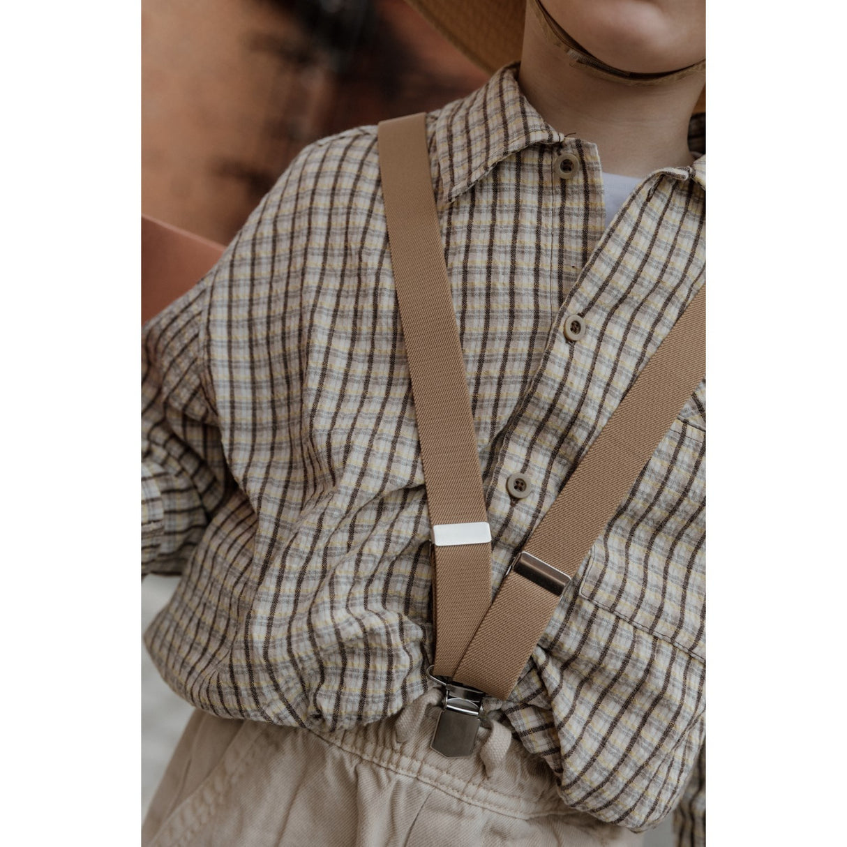 Silly Silas Sand Brown Kids' Braces