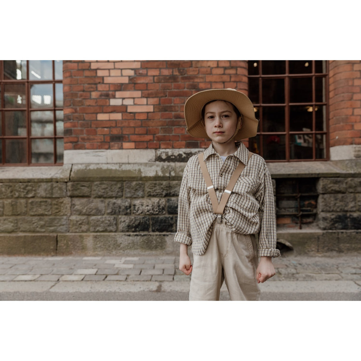 Silly Silas Sand Brown Kids' Braces