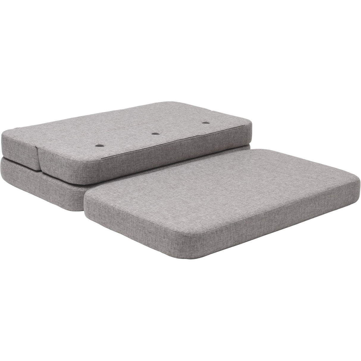 by KlipKlap 3 Fold Sofa Beige With Sand KK 3 Fold Single Multi Grey With Grey KK 120 Cm