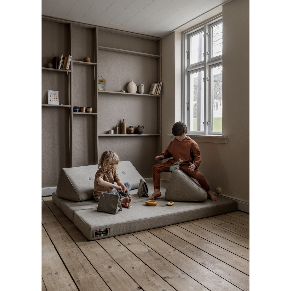 by KlipKlap Legemadras 3 fold Sand With Sand KK XL 200 Cm