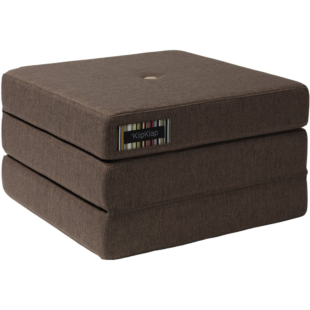 by KlipKlap Foldemadras Beige With Sand KK 3 Fold Single Brown With Sand KK 3 Fold Single