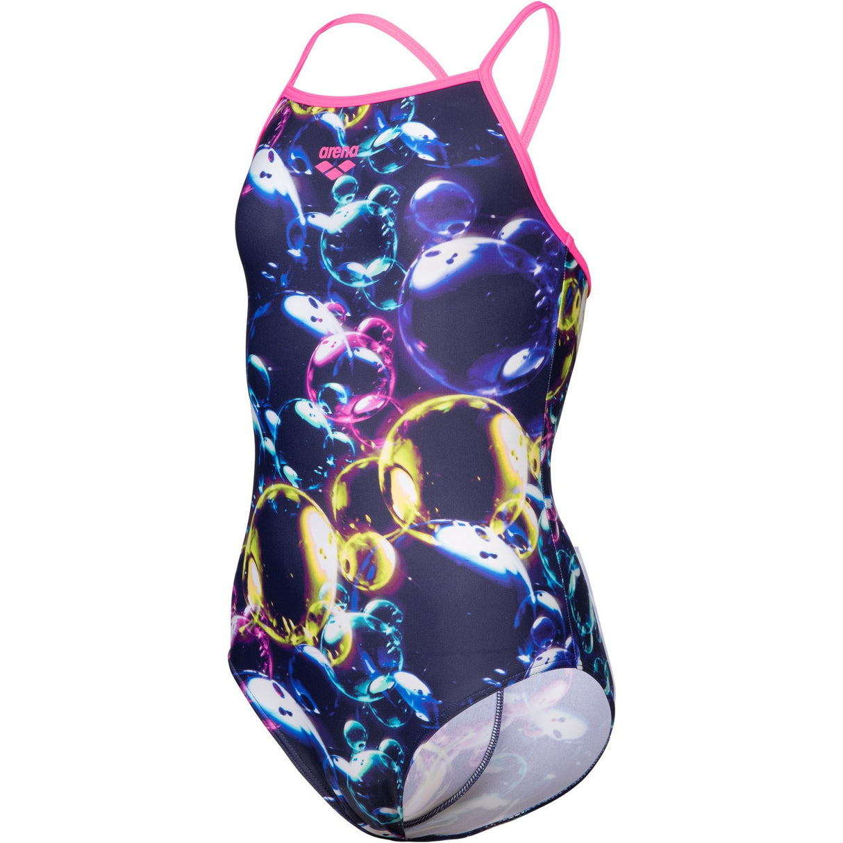 Arena Multi Girl Soap Bubbles Badedragt Light Drop Back