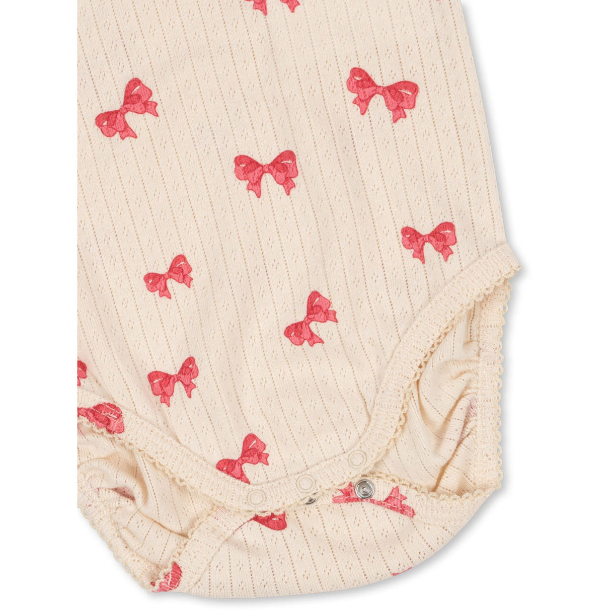 Konges Sløjd Rosia Sløjfe Minnie Puff Sleeve Body GOTS