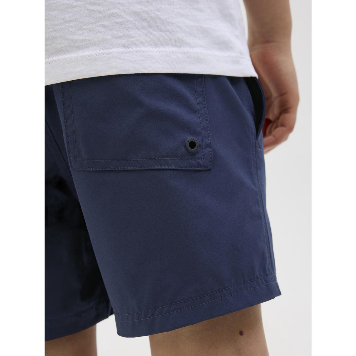 Jack & Jones Junior Navy Blazer Jpstmaui Jjswim Db Wb Neon Akm Jnr