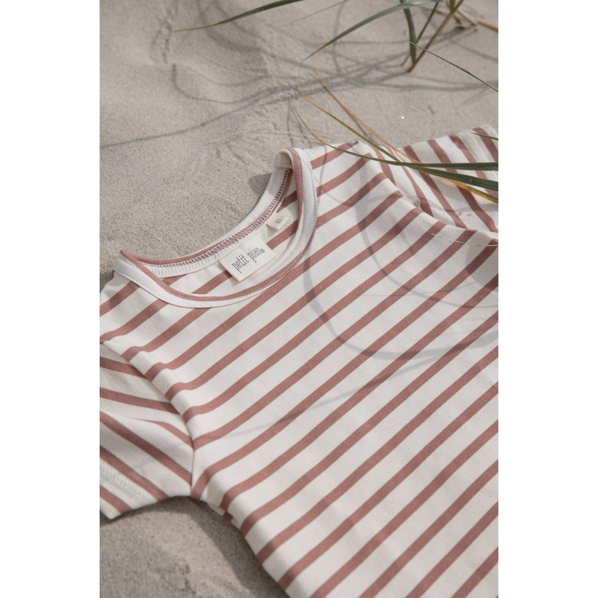 Petit Piao Withered Rose T-shirt S/S Baggy Sum Printed