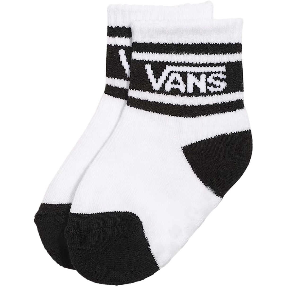 VANS White/Black It Drop V Crew Toddler Strømper
