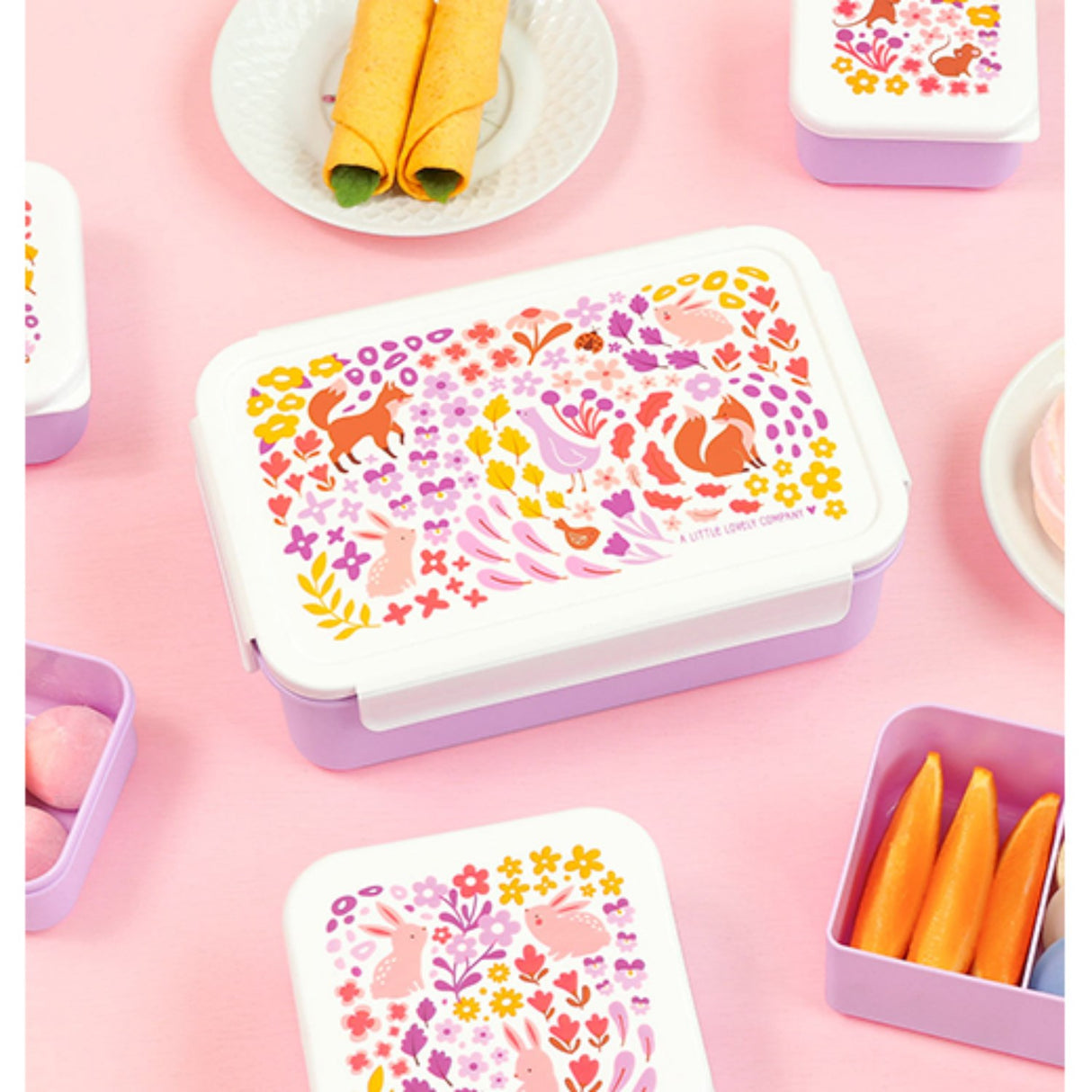 A Little Lovely Company Flower Garden Bento Madkasse