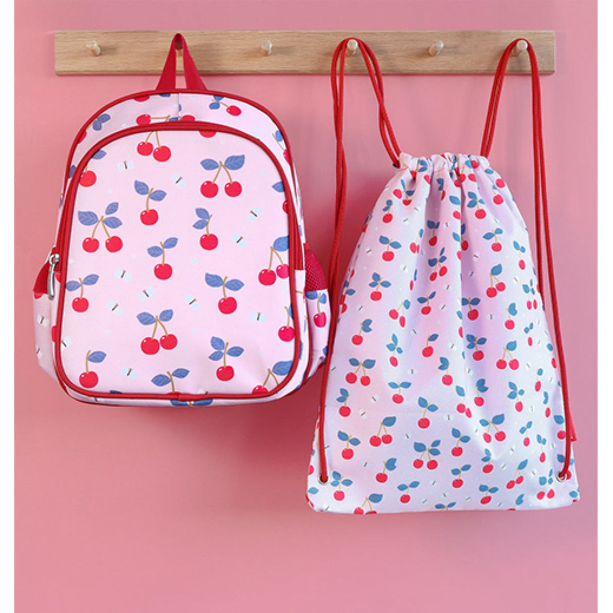 A Little Lovely Company Cherries Gymnastiktaske