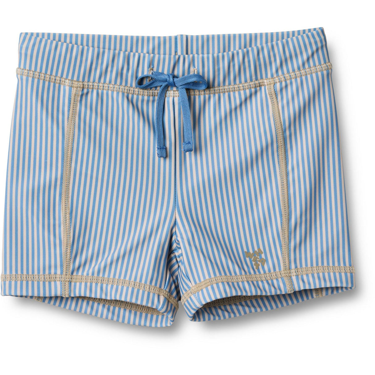 Wheat Blue Swim Stripe Badeshorts Ulrik