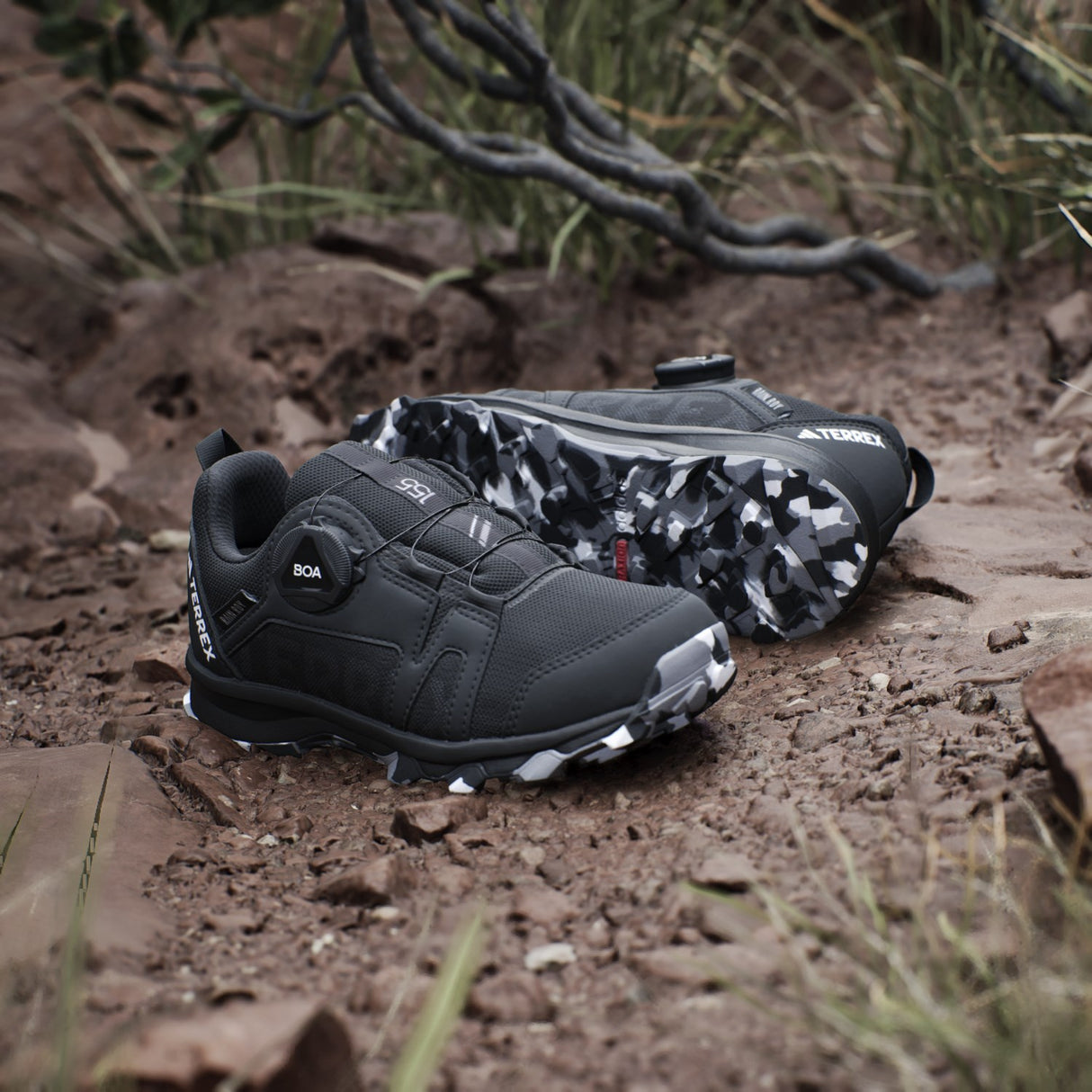 adidas Originals Core Black/Ftwr White/Grey Three Terrex Agravic Boa R.Rdy K Sko