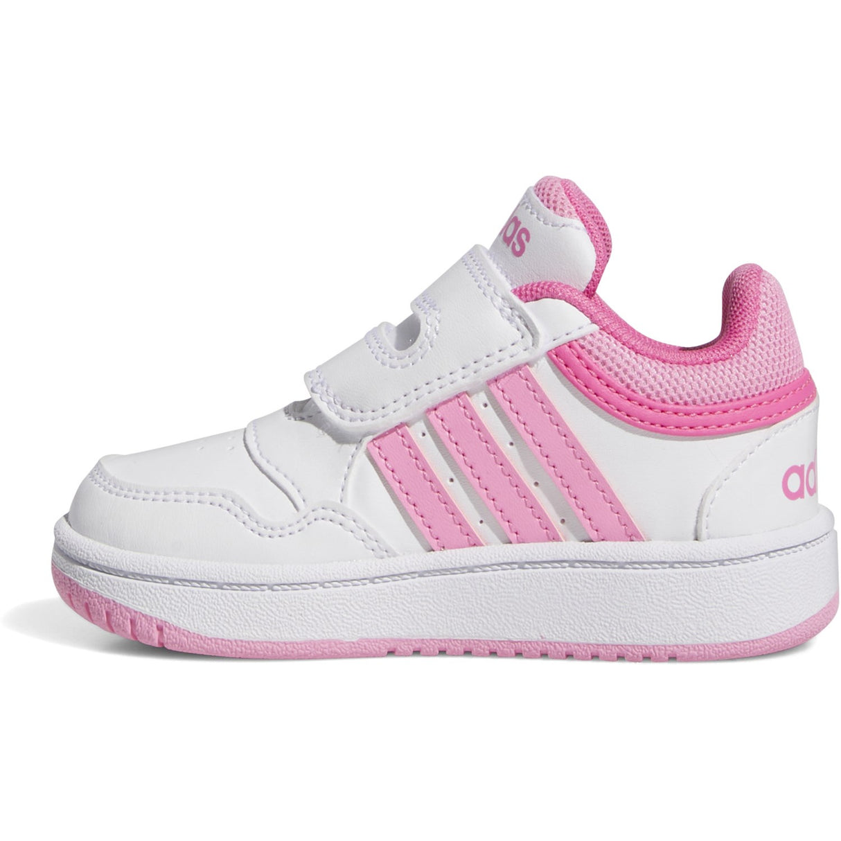 adidas Originals Ftwr White/Bliss Pink/Pulse Magenta Hoops 3.0 Cf I Sneakers