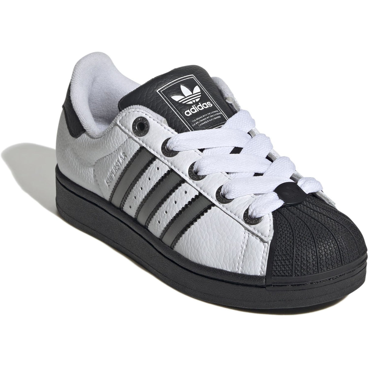 adidas Originals Ftwr White/Matte Silver/Core Black Superstar Ii J Sneakers