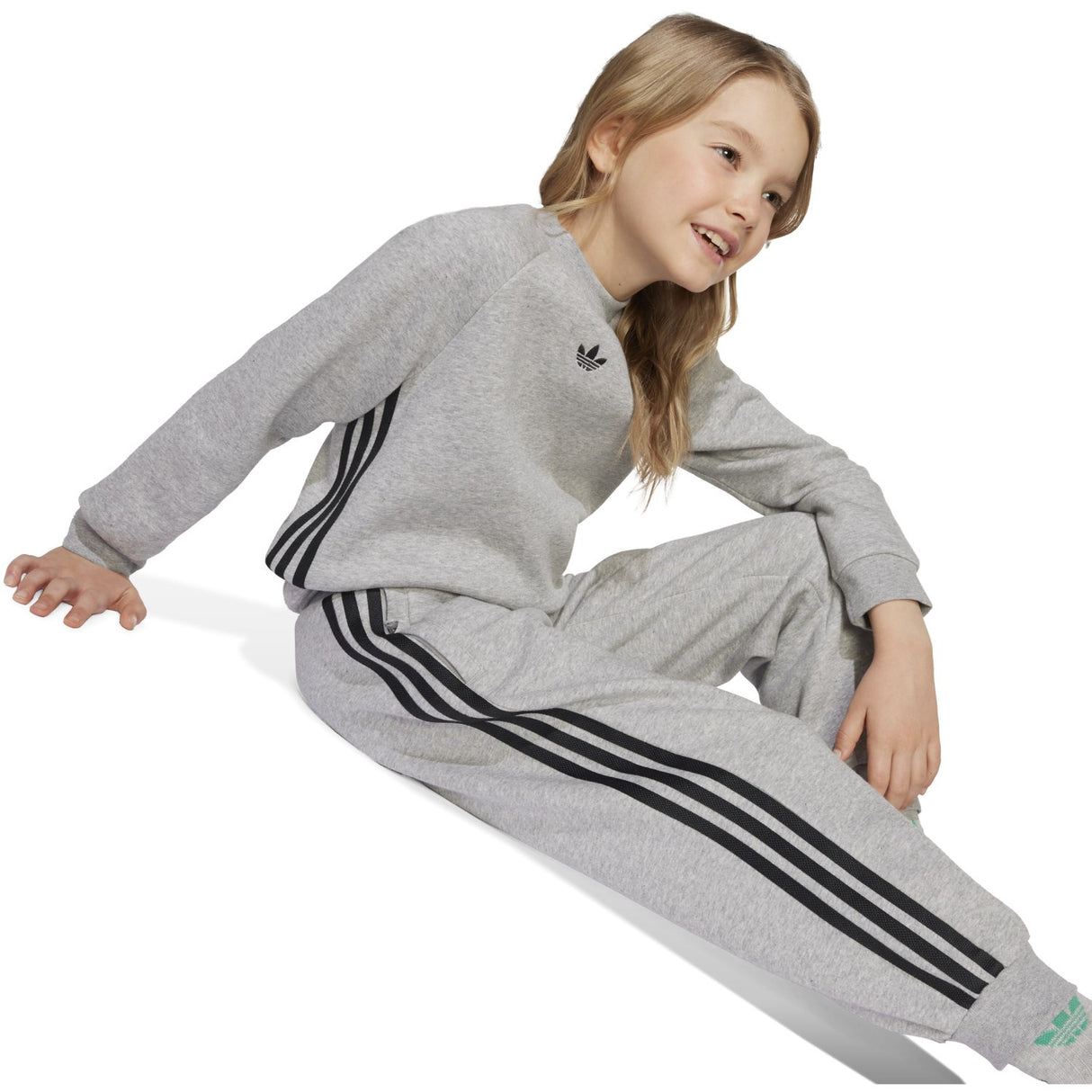 adidas Originals Medium Grey Heather/Black Sweat Sæt