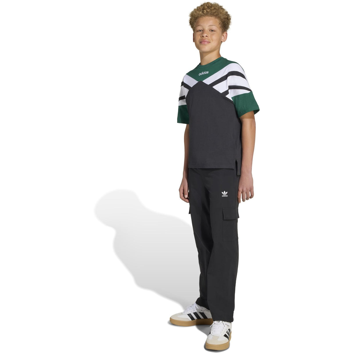 adidas Originals Black/White Oh Woven Cargo Bukser