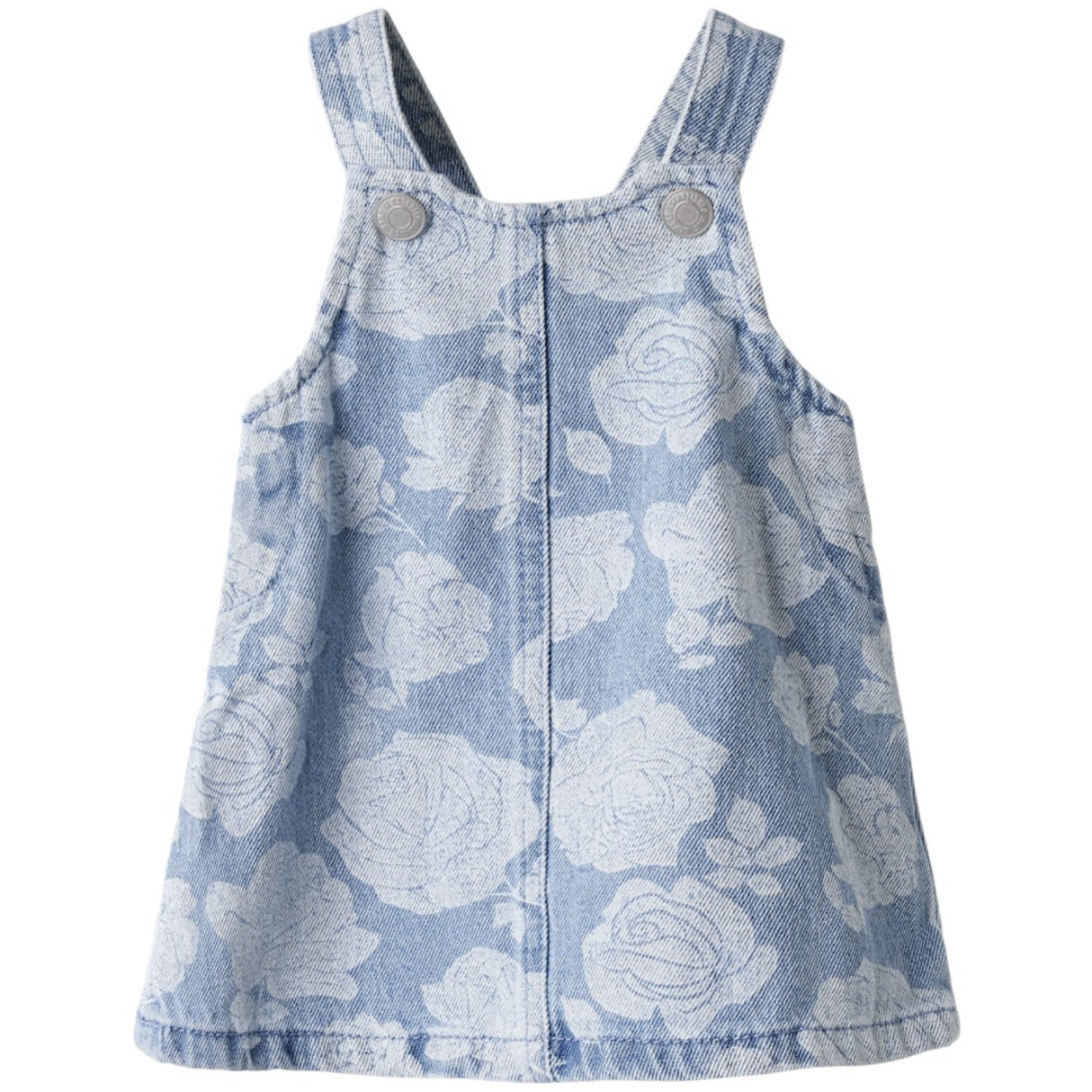 Name It Light Blue Denim Nbfsilla Dnm Hagesmæk Spencer Kjole 2121-Za H