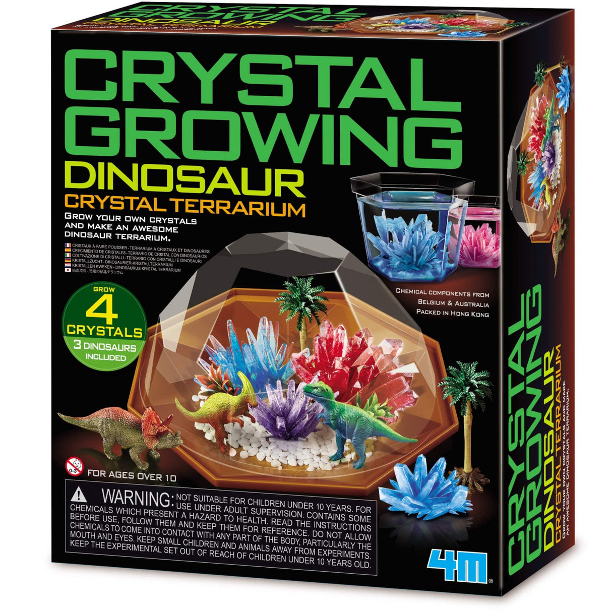 4M Crystal Growing / Dinosaur Crystal Terrarium (EU)