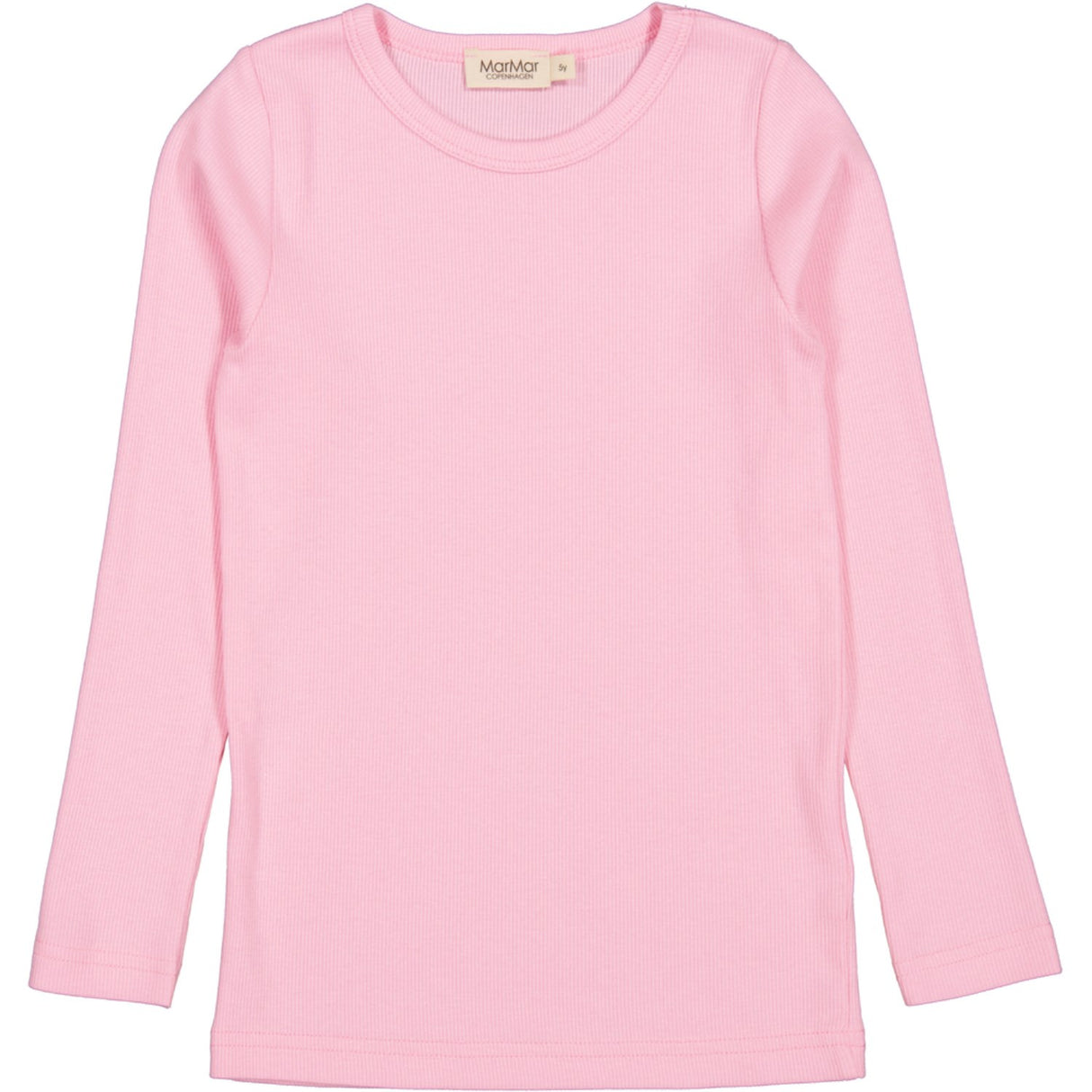 MarMar Modal Fine Rib Pink Blossom Tani Bluse