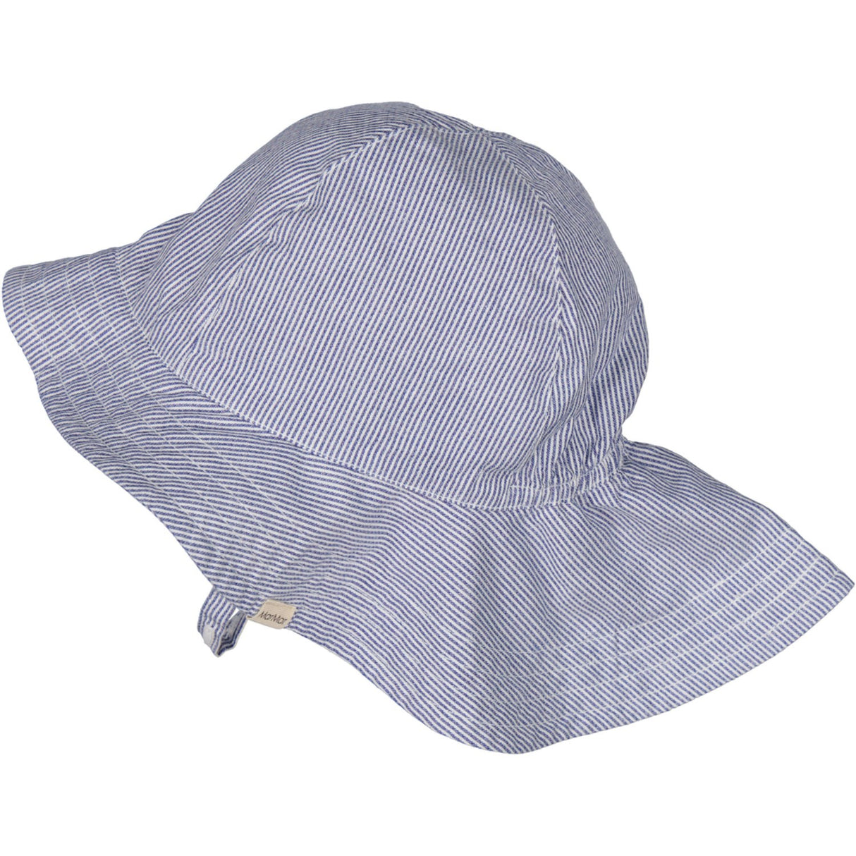 MarMar Fine Cotton Navy Stripe Alba Baby Long Solhat