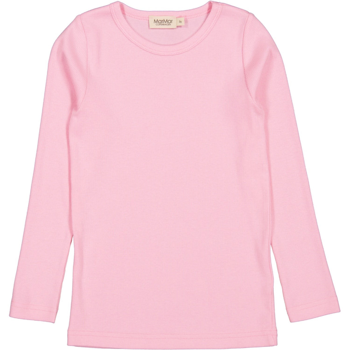 MarMar Modal Fine Rib Pink Blossom Tani Bluse