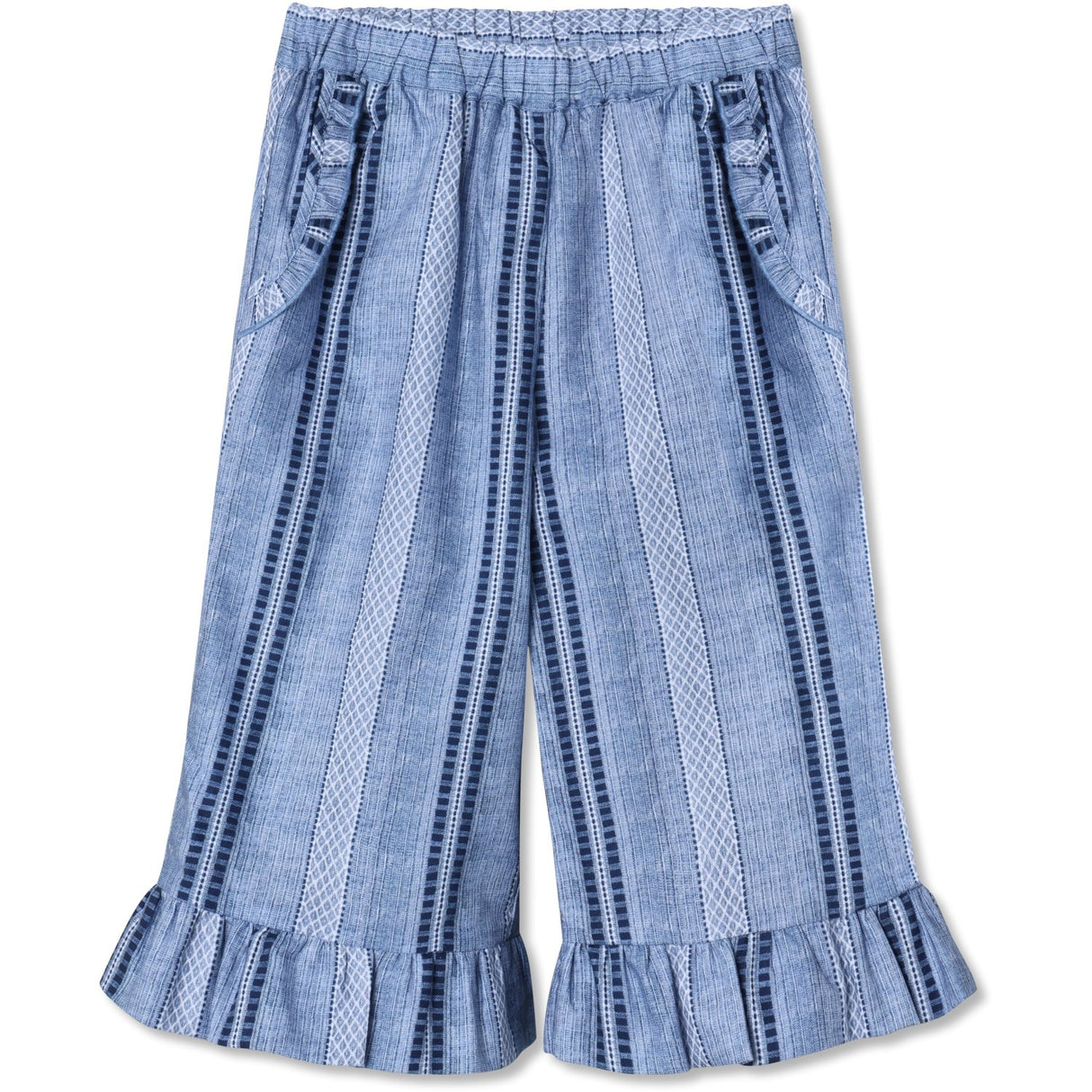 Fliink Navy Amie Ruffle Bukser