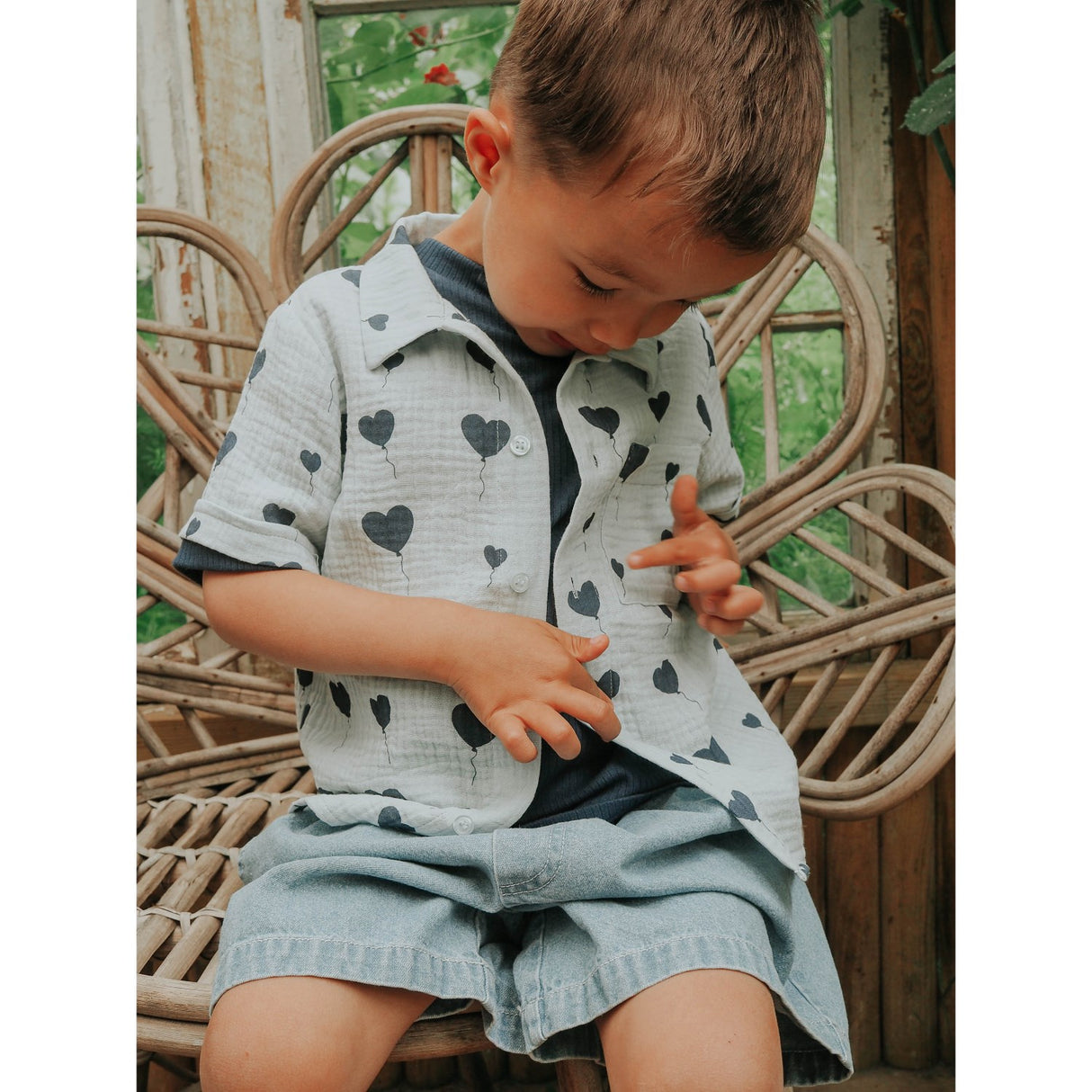 Fliink Dream Blue Love Skjorte