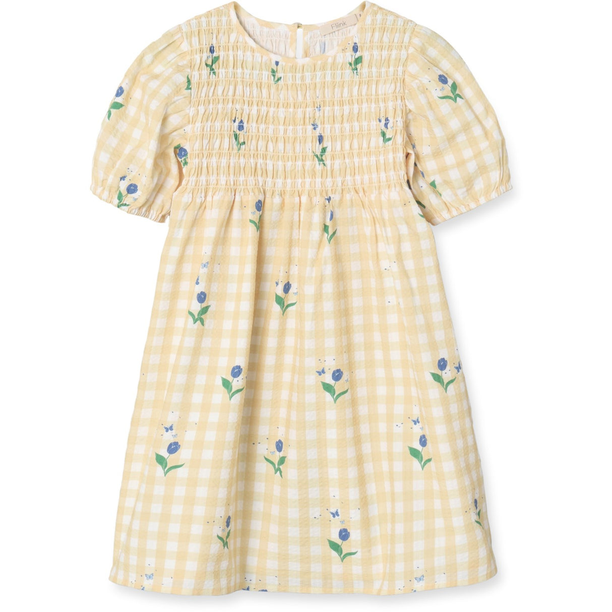 Fliink Sunlight Flower Aop Agnes Flower Dress